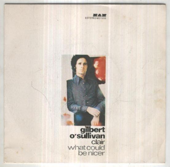 Disco 45 r.p.m: GILBERT O,SULLIVAN - Clair (MAM)