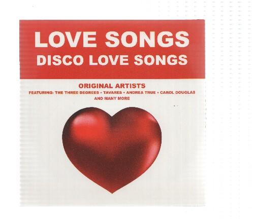 CD-Musica: Love Songs: DISCO LOVE SONGS (Original Artists)