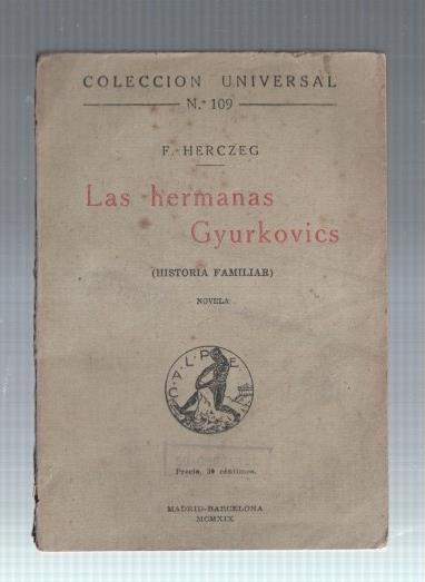 Coleccion Universal numero 109: Las hermanas Gyurkovics