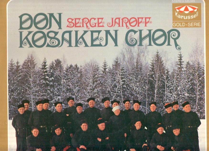 Disco/Vinilo-LP: DON KOSAKEN CHOR - Serge Jaroff (Karussell)