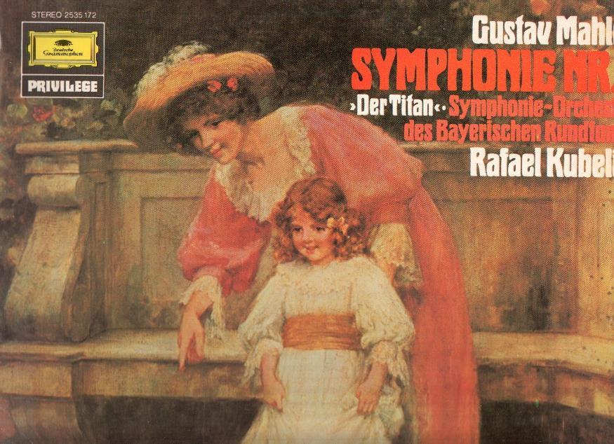 Disco/Vinilo-LP: GUSTAV MAHLER - Symphonie Nr.1 / Rafael Kubelik (Deutsche Gramophon)