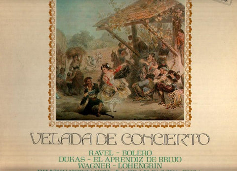 Disco/Vinilo-LP: VELADA DE CONCIERTO - Recopilatorio: Bolero de Ravel, el aprendiz de Brujo... (BELTERI)