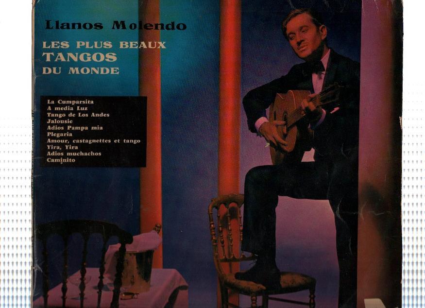 Disco/Vinilo-LP 33 1/3: LLANOS MOLENDO: Les Plus Beaux Tangos Du Monde (Trianon)