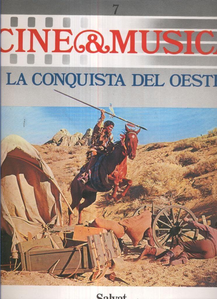 Disco LP: Coleccion CINE Y MUSICA Salvat, No.07: La Conquista del Oeste