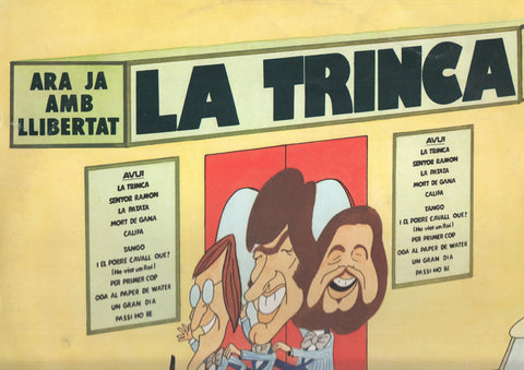 Disco/Vinilo-LP: LA TRINCA - Ara ja amb Llibertat (ARIOLA)