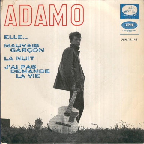 Disco Vinilo 45rpm: ADAMO - Elle