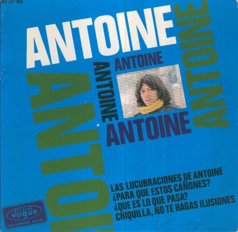 Disco Vinilo 45rpm: ANTOINE - Las lucubraciones de Antoine