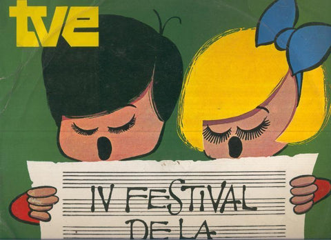 Disco Vinilo LP: TVE IV FESTIVAL DE LA CANCION INFANTIL