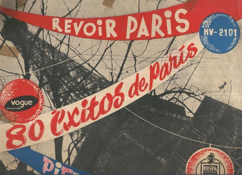 Disco Vinilo LP: REVOIR PARIS - 80 Exitos de Paris