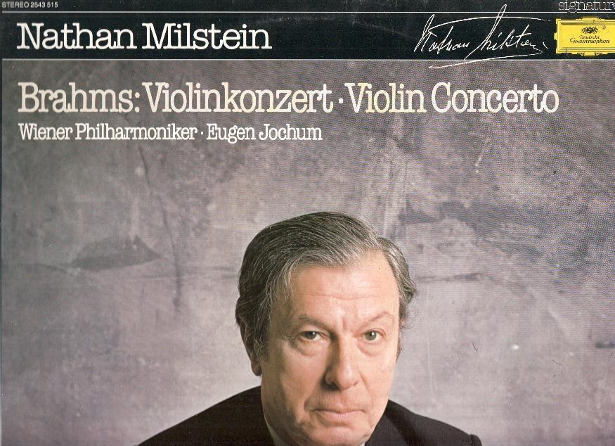 Disco/Vinilo-LP: JOHANNES BRAHMS - Violinkonzert / Nathan Milstein (Deutsche Gramophon)