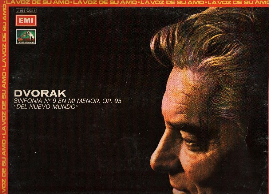 Disco/Vinilo-LP: DVORAK / KARAJAN - Sinfonia No.9 en Mi Menor Op. 95 Del Nuevo Mundo (EMI)