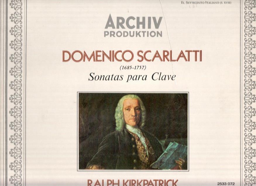 Disco/Vinilo-LP: Archiv Produktion - DOMENICO SCARLATI - Sonatas para Clave