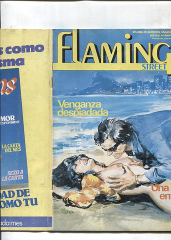 Flamingo street numero 28: (numerado 2 en trasera): Venganza despiadada y Una sucia entrega