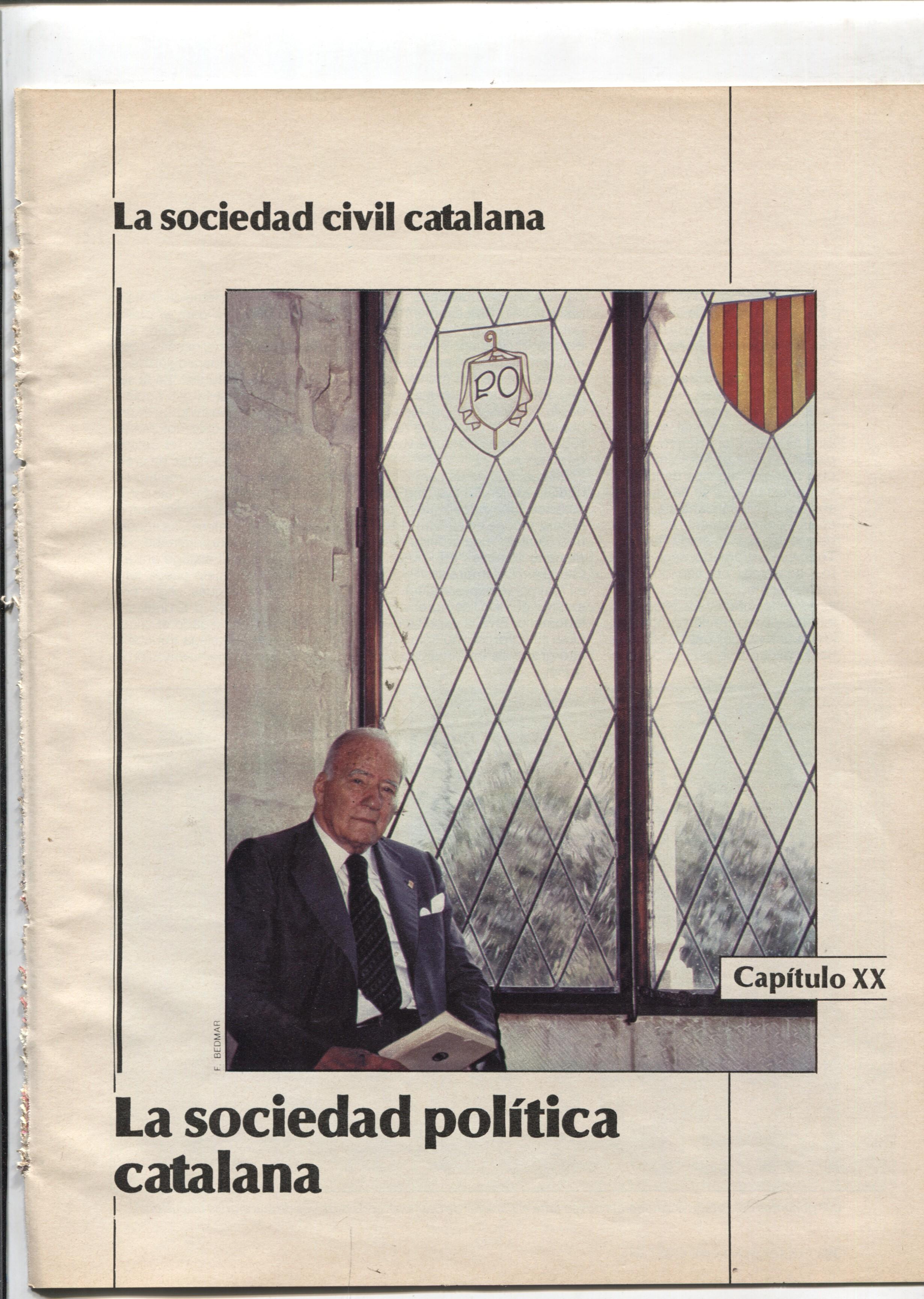 La Vanguardia: La sociedad civil catalana fasciculo 20: La sociedad politica catalana