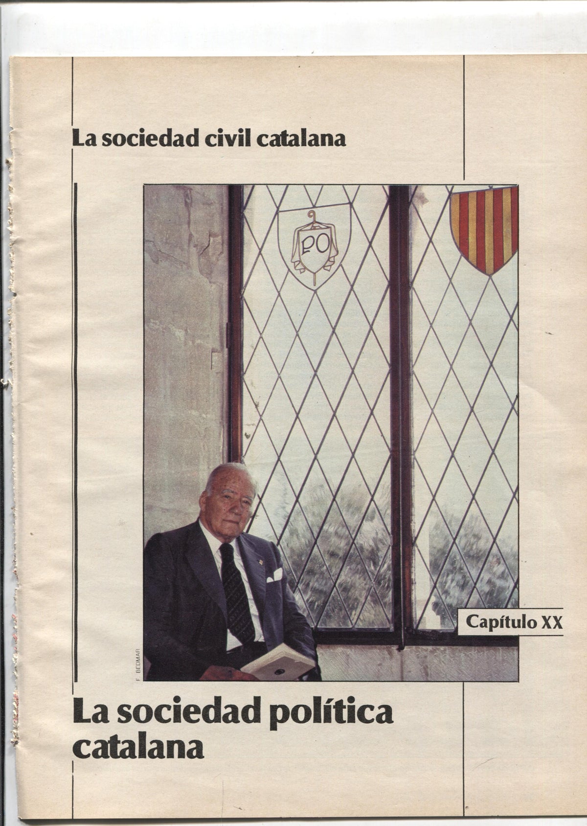 La Vanguardia: La sociedad civil catalana fasciculo 20: La sociedad politica catalana