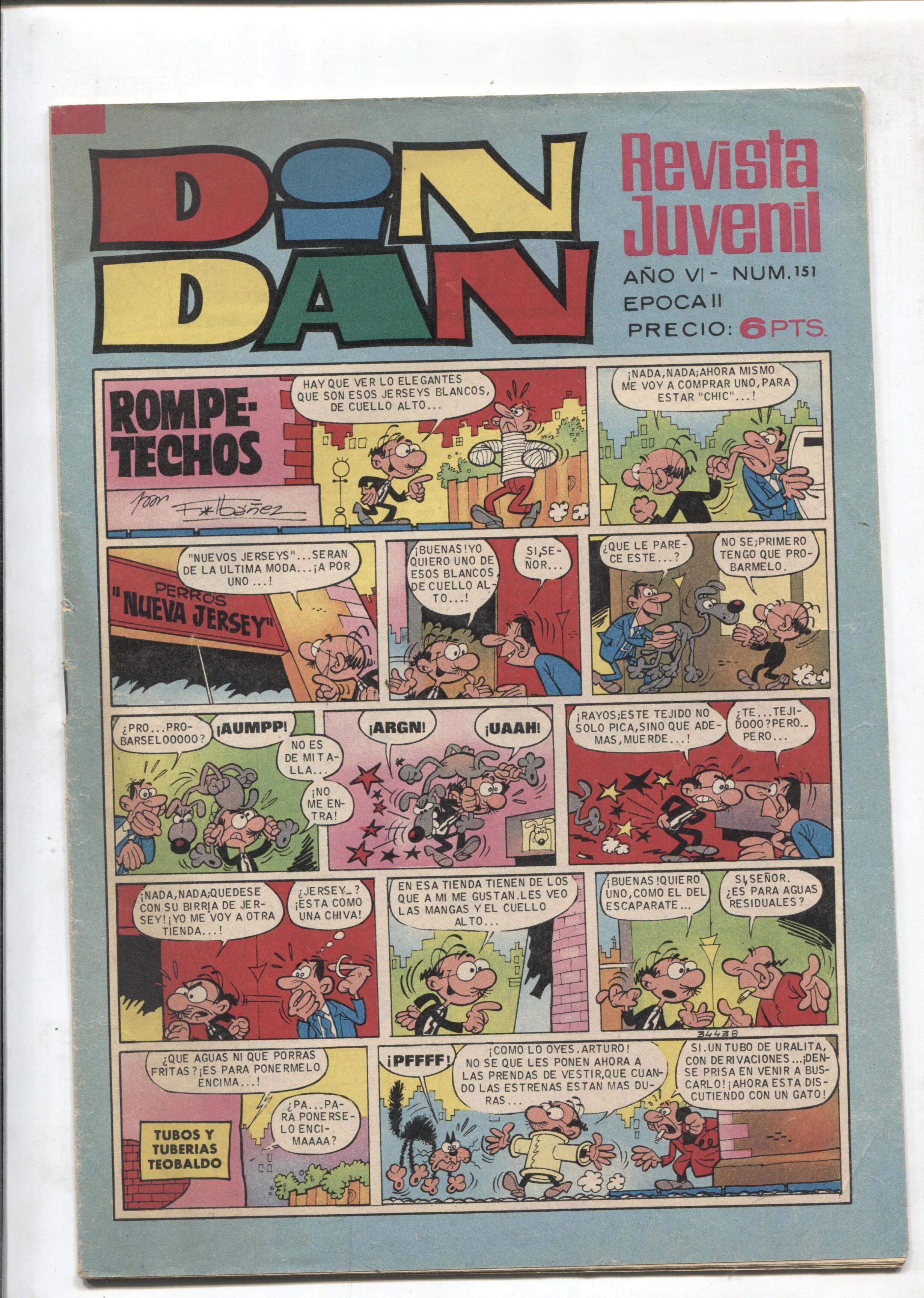 Din Dan segunda epoca numero 151