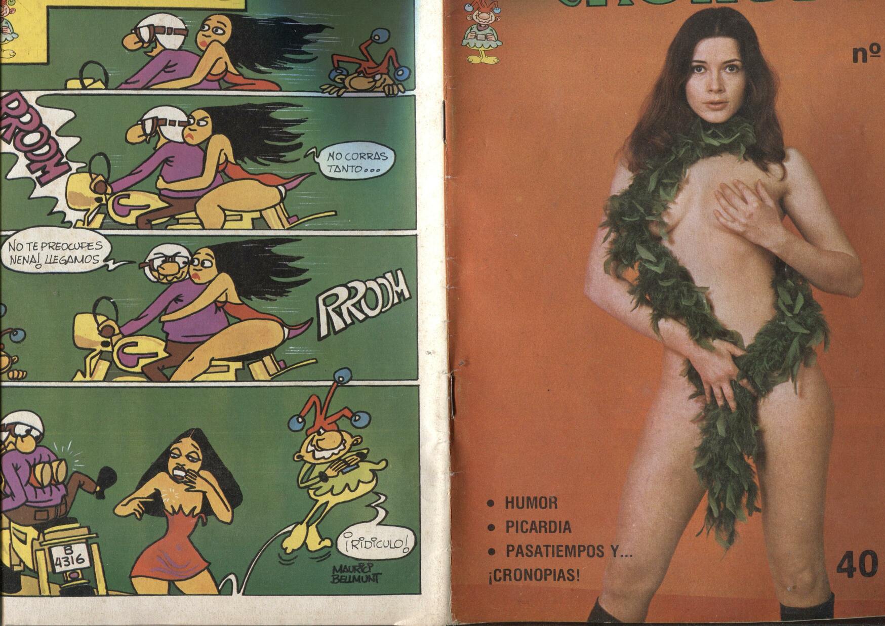 El Cronopio numero 04: Humor, picardia, pasatiempos y cronopias
