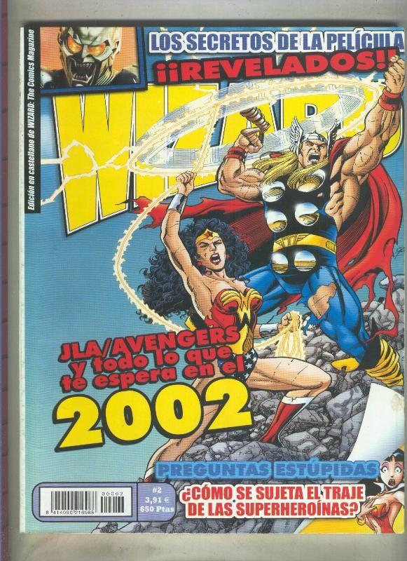 Wizard numero 02: como se sujeta el traja de las superheroinas