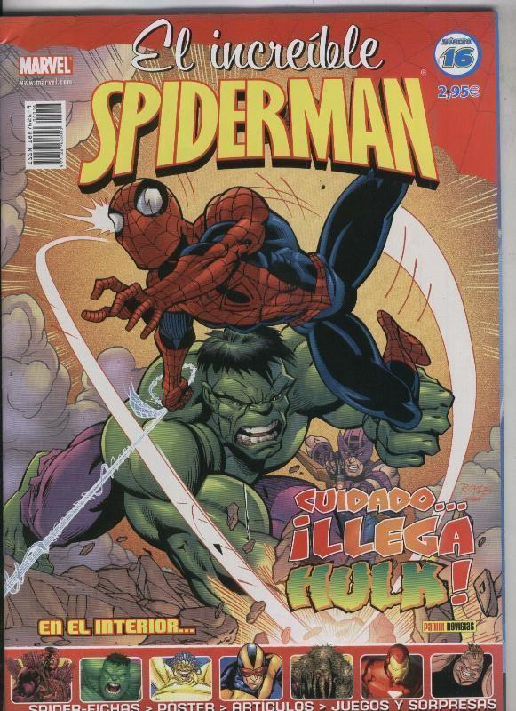 Panini: El increible Spiderman numero 16