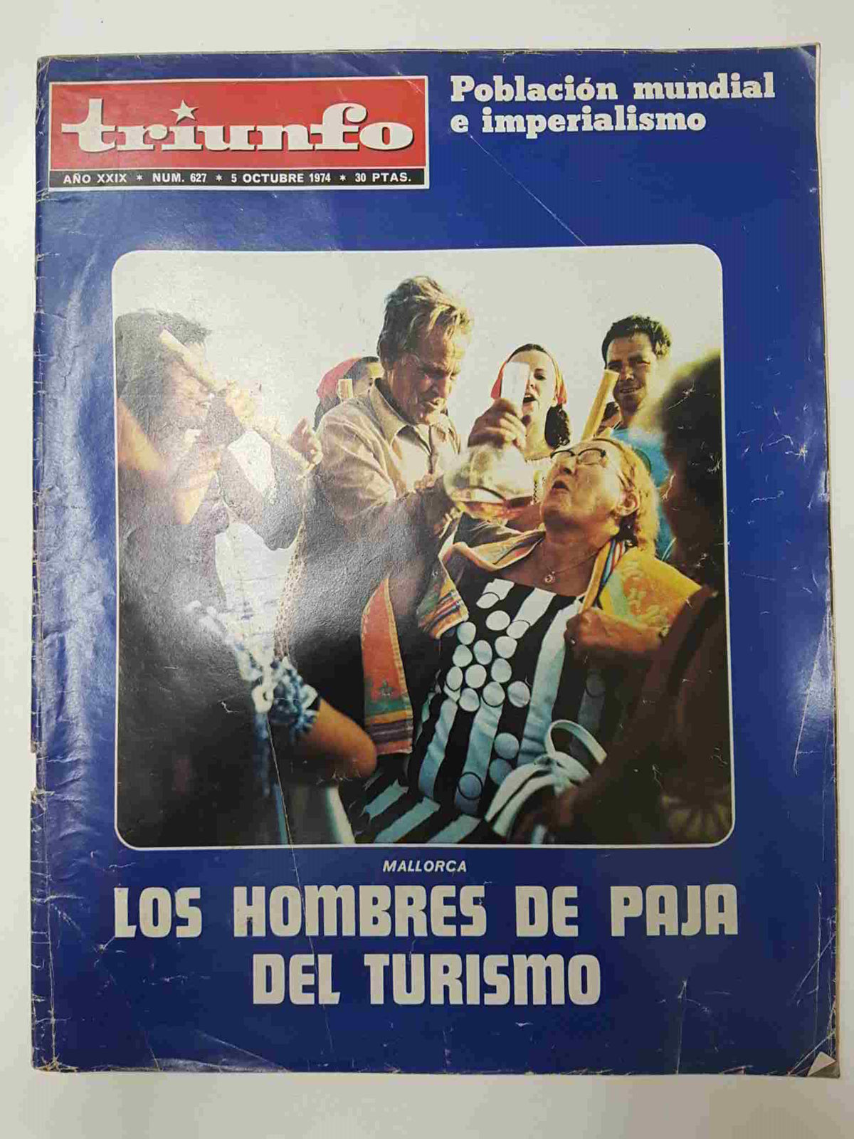 Revista Triunfo: num 627, 5 octubre 1974, año XXIX - Los hombres de paja del turismo