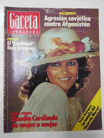 Revista Gaceta Ilustrada: num 1215, 20 enero de 1980 - Agresion sovietica contra Afganistan