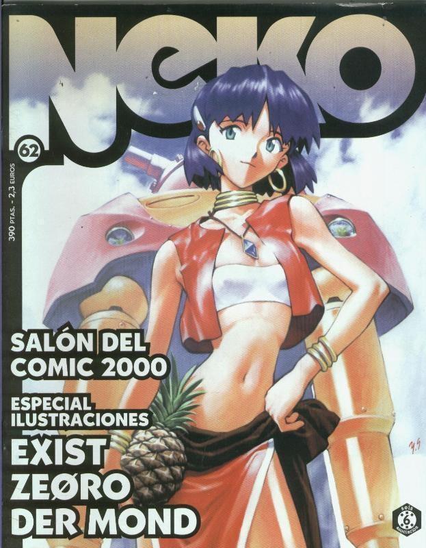 Neko revista sobre manga numero 62