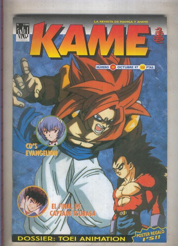 Kame la revista de manga y anime numero 20