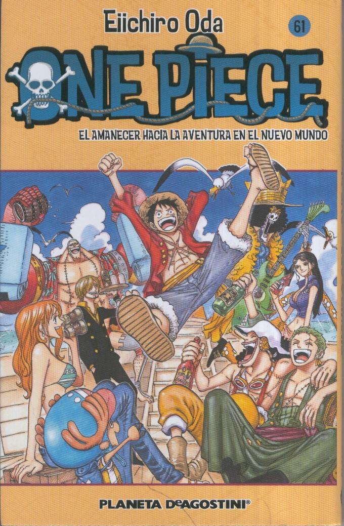 Manga: ONE PIECE Numero 61: El amanecer hacia la aventura en el nuevo mundo
