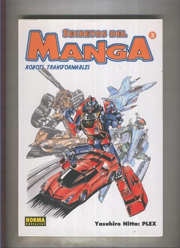 Secretos del Manga numero 03: Robots transformables