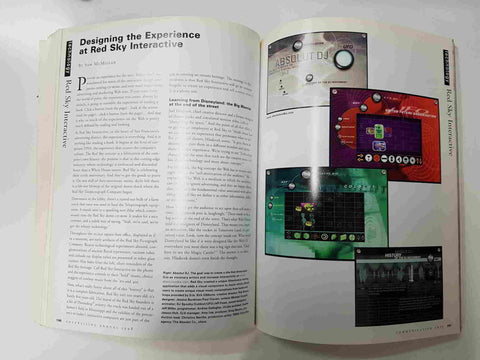 Libro Advertising Annual 39: Comunication Arts, december 1998. Volume 40, number 7. Textos en ingles