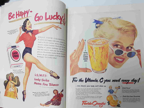 Libro American Memory, The World of advertising art - Dream of the fifties. Textos en ingles