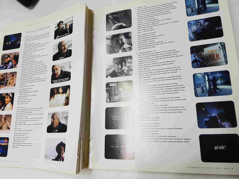 Libro Advertising Annual 36: Comunication Arts, december 1995. Volume 37, number 7. Textos en ingles
