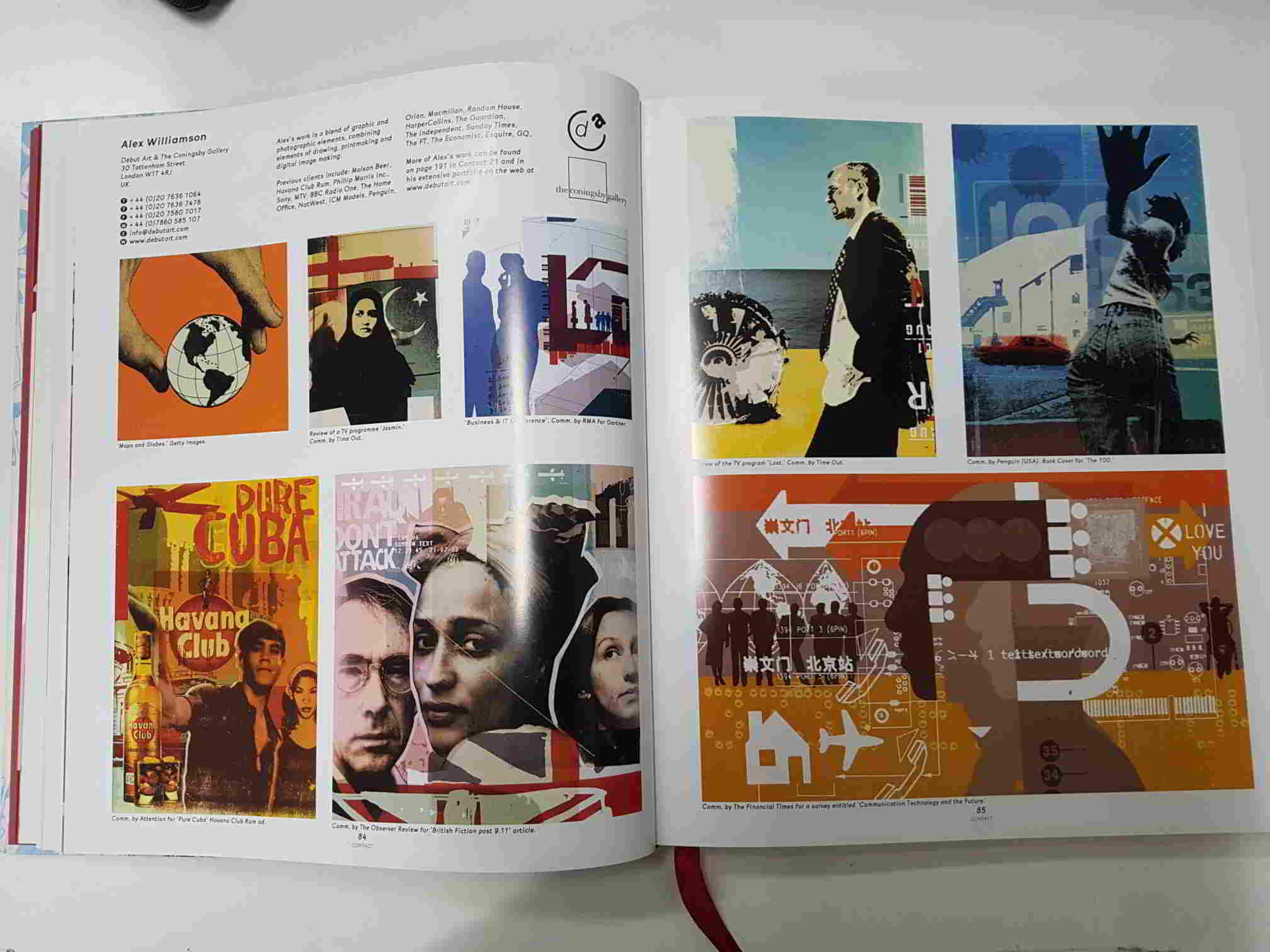 Elfande, Libro Contac 22 Illustration. Textos solo en ingles