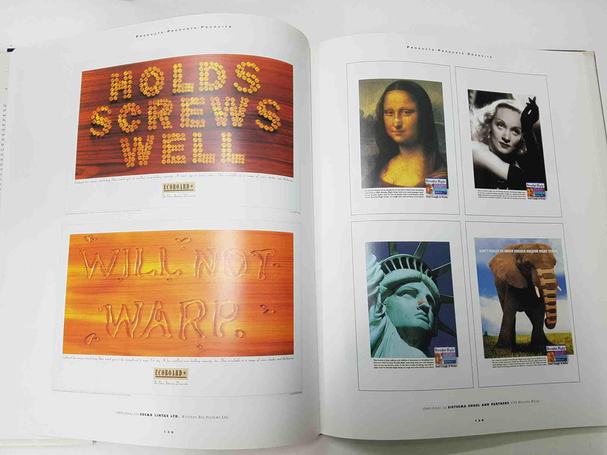 Libro: Graphis Advertising 97, edited by Martin Pedersen. Textos ingles, aleman, frances