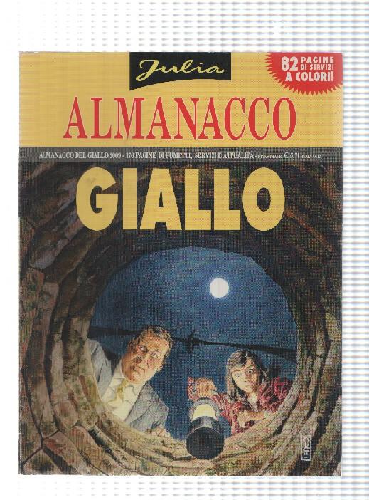 Sergio Bonelli: Julia Almanacco del giallo 2009 - il caso della luna nel pozzo. Textos en italiano