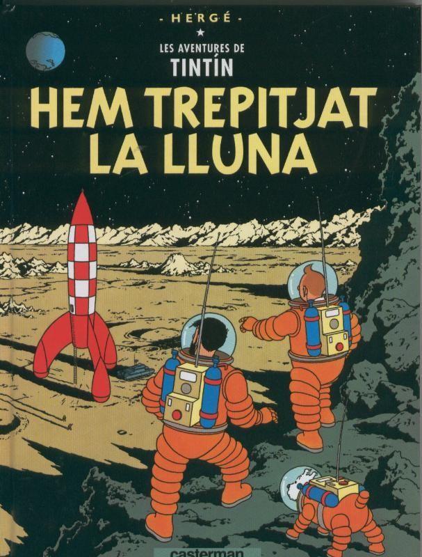Tintin edicion del centenario volumen 17: Hem trepitjat la lluna