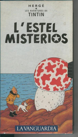 Video VHS: Tintin numero 21: L´estel misterios