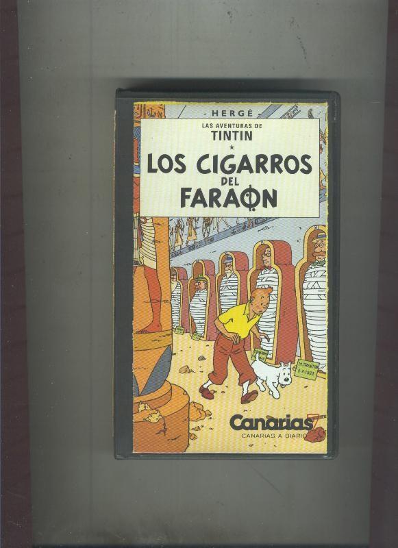 Video VHS: Tintin: Los cigarros del faraon