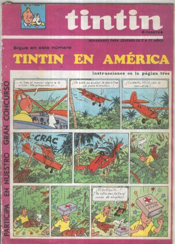 TINTIN de Zendrera: Numero 05 (Prodece de tomo desencuadernado)