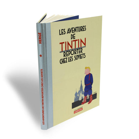 Les aventures de Tintin: Tintin au pays des soviets (reporter chez les soviets). Edicion de lujo con precinto editorial (ref#. 702100-P)
