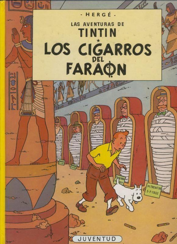 Tintin: Los cigarros del faraon, decimocuarta edicion 1993