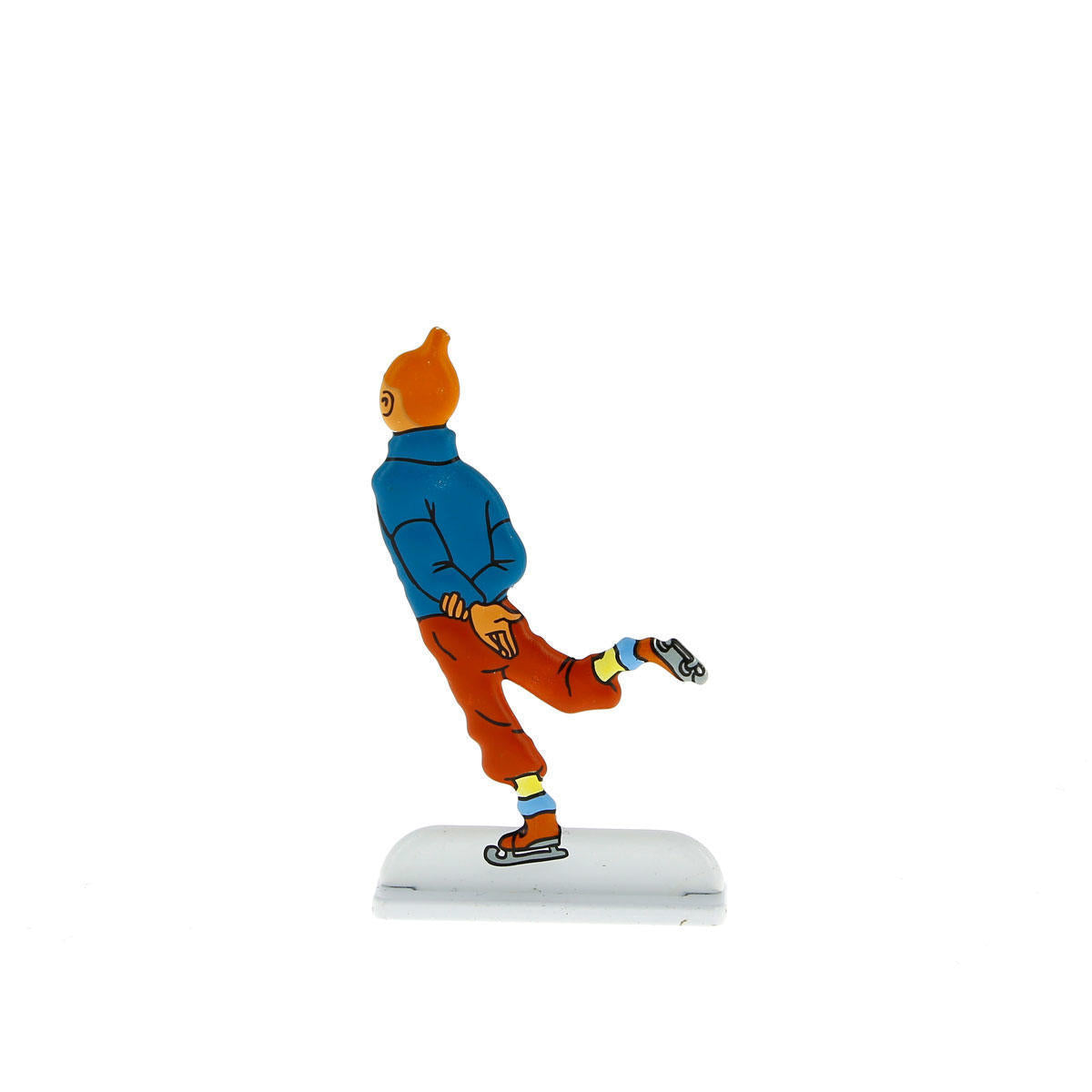 Silueta metalica Tintin patinando (ref. #29232)