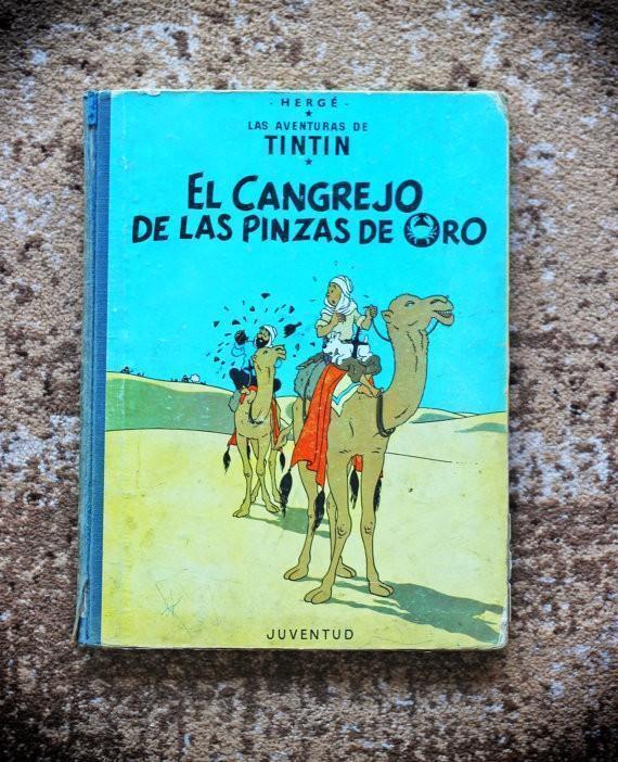 LAS AVENTURAS DE TINTIN: El cangrejo de las pinzas de oro 3a; Edicion