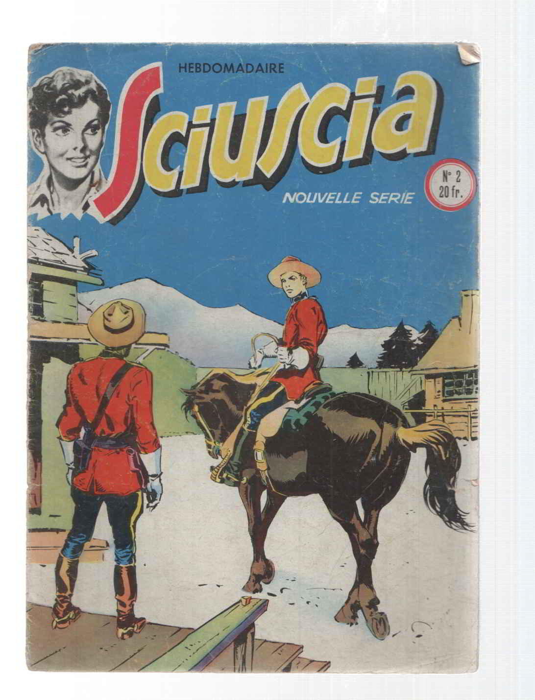 Comic: Sciuscia num 002, Nouvelle serie. Hebdomadaire - Decouverte. Idioma: frances. 
