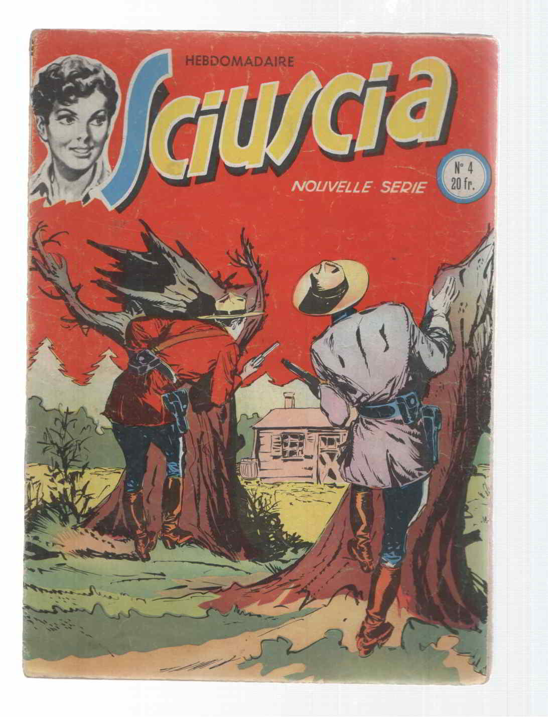 Comic: Sciuscia num 004, Nouvelle serie. Hebdomadaire - Siege mouvemente. Idioma: frances. 