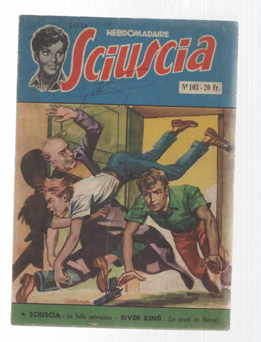 Comic: Sciuscia num 103, Nouvelle serie. Hebdomadaire - Enquete. Idioma: frances