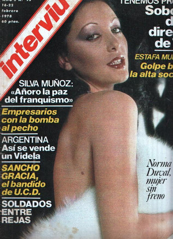 REVISTA INTERVIU Numero 92 - NORMA DUVAL