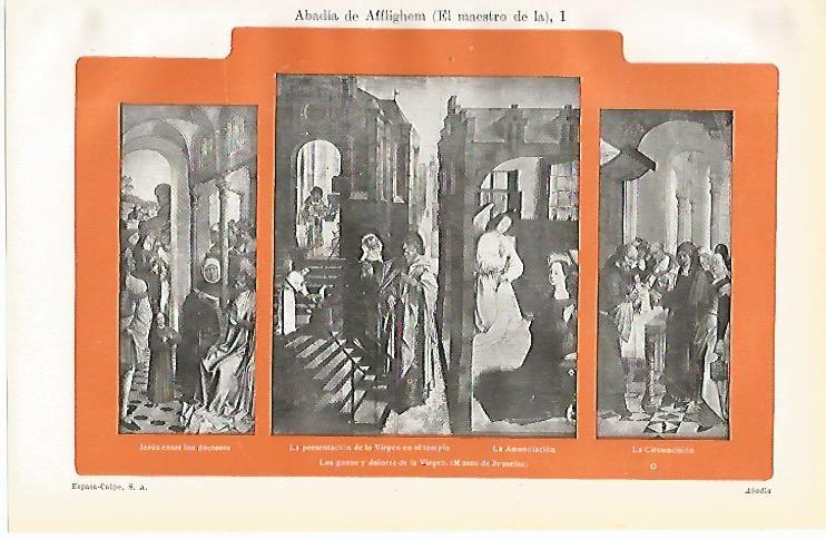 LAMINA De ESPASA 0026: Abadia de Afflighem I