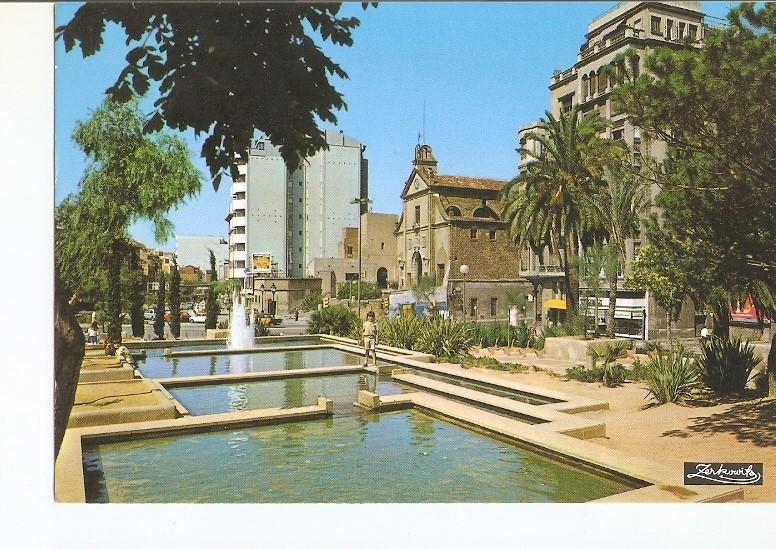 Postal 020708 : Plaza Lesseps - Barcelona