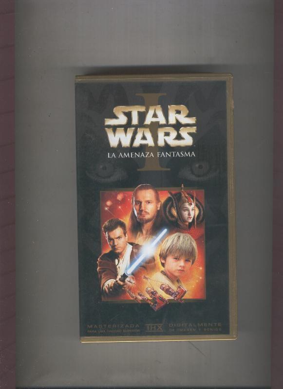 Video VHS: Star Wars I: La amenaza fantasma